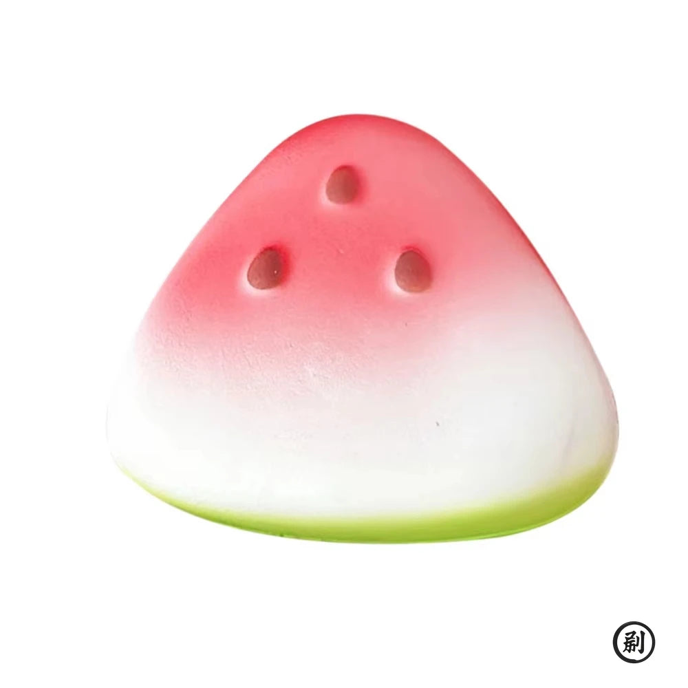 Squishy Watermelon Fidget Toy Anti-Stress Slow Rising Fruit Pinch Squeeze Stress Reliever Funny Pressure Reducer Prop