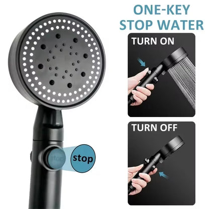 For Xiaomi Shower Head 5 Modes Water Saving Adjustable High Pressure Showerhead Handheld Spray Hangable Bathroom Accessories New