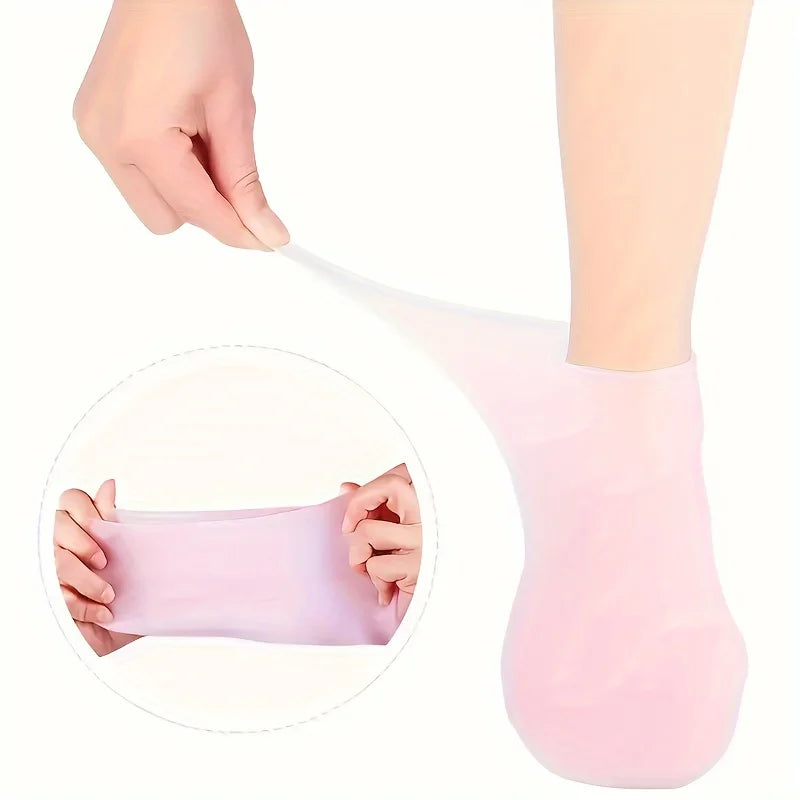 Socks Exfoliating Moisturizing Anti Dry Cracked Plantar Protection Socks ExfoliatingSilicone Socks Foot Skin Care Elastic Socks