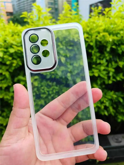 For Samsung Galaxy A73 5G Case Samsung A72 A53 A52 A52S A33 A32 M32 Phone Case A23 Cover Shookproof Plating Silicone Back Cover