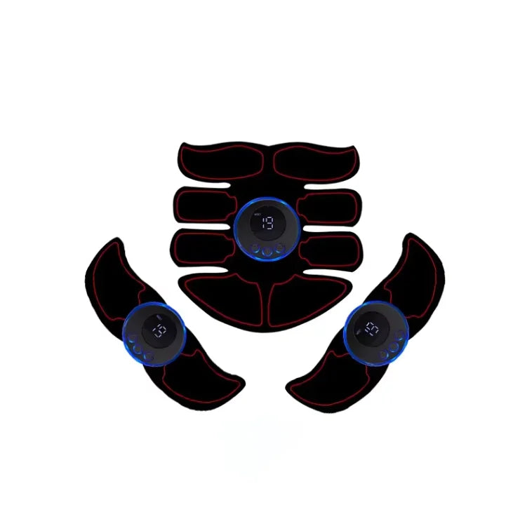EMS Abdominal Muscle Stimulator Fitness ABS Arm Training Patches Muscle Exercise Instrument USB Charging Home Men