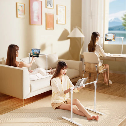 Tablet Stand Bed Phone Holder Bedside Lazy Bracket Lying Down Watching Drama Desktop Liftable Telescopic Folding Support