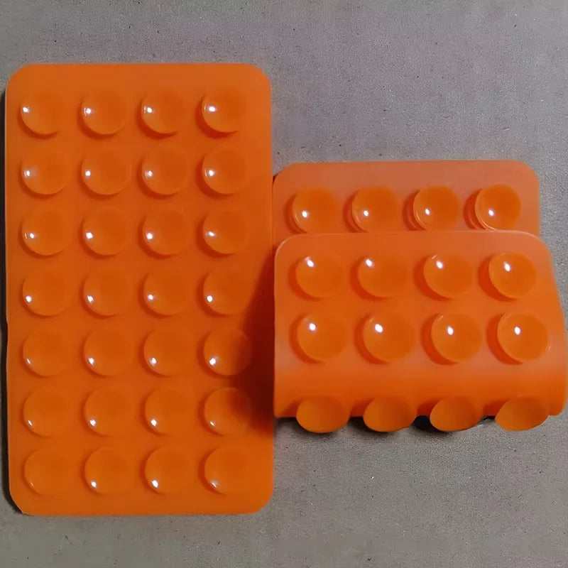 Double-Sided Silicone Suction Cup Phone Holder 28 Pads Universal Stand for Tablet & Charger
