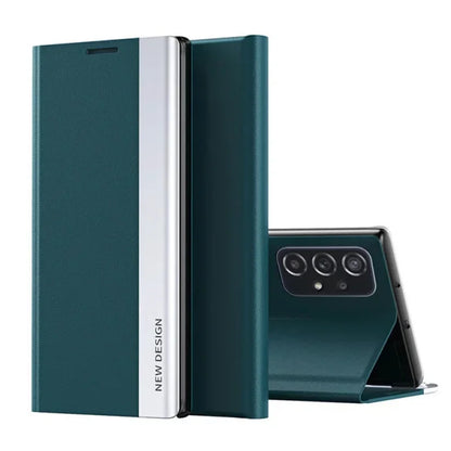 Luxury Leather Flip Plating Phone Cases For Samsung Galaxy S26 S25 S23 S22 S24 Ultra A15 16 17 25 26 35 36 55 56 Back Cover