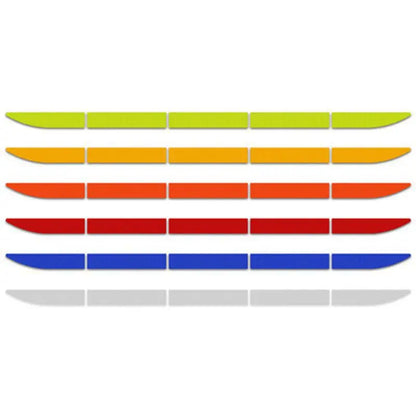 Car Sticker Reflective Warning Safety Tape Anti Collision Warning Reflective Strips For Automobile Trunk Car Exterior Accessorie