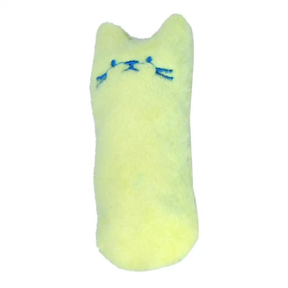 2026 New Teeth Grinding Catnip Toys Funny Interactive Plush Cat Toy Claws Thumb Bite Cat Mint Pet Kitten Chewing Toy For Cats