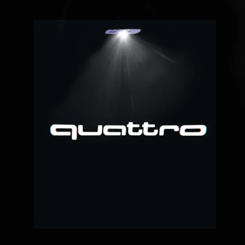Led Car Door logo Welcome Light For Audi A4 B5 B6 B7 B8 B9 A1 A3 8V 8P 8L A6 C5 C6 C7 A5 A7 A8 Q3 Q5 Q7 TT S3 S6 Sline Quattro