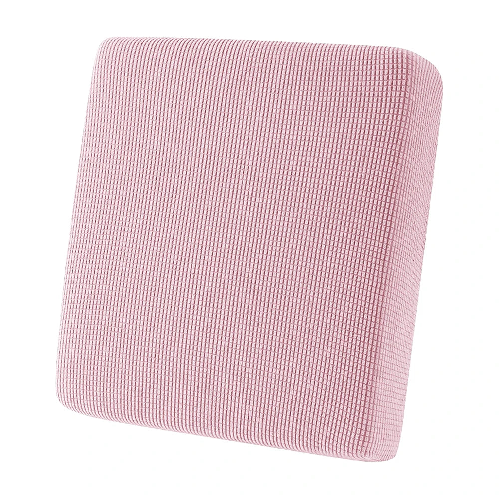 Jacquard Patio Sofa Cushion Cover Universal Outdoor Stretch Sofa Cover Solid Color Cushion Protector Waffle Pattern