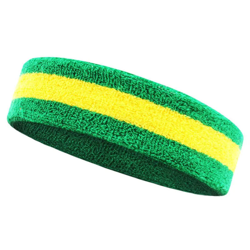 AOLIKES 1PCS Sweatbands Sports Headband - Terry Cloth Moisture-Wicking Sports Towel Headband for Tennis,Basketball,Running,Gym