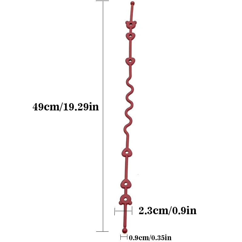 Silicone Pacifier Anti Drop Chain Baby Toy Teether Anti Drop Rope Baby Pacifier Chain Anti Loss Chain