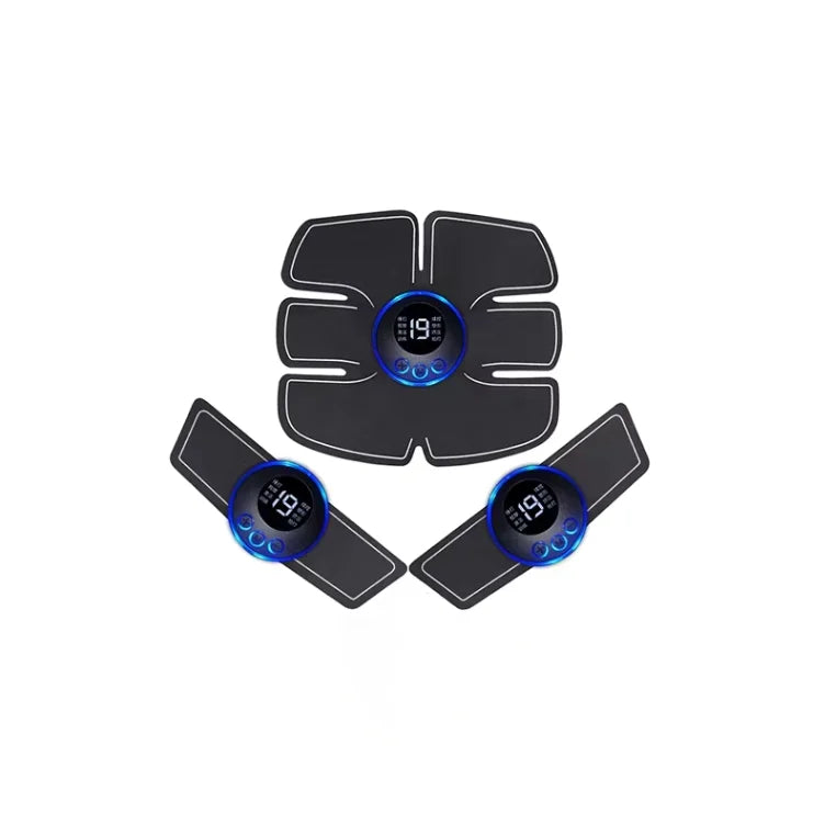 EMS Abdominal Muscle Stimulator Fitness ABS Arm Training Patches Muscle Exercise Instrument USB Charging Home Men