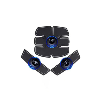 EMS Abdominal Muscle Stimulator Fitness ABS Arm Training Patches Muscle Exercise Instrument USB Charging Home Men