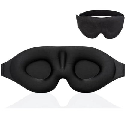 Eye Mask Blindfold For Unisex Soft Tiredness Relief Eye Cover Natural Sleeping Blind Eye Patch Skin Care Tool