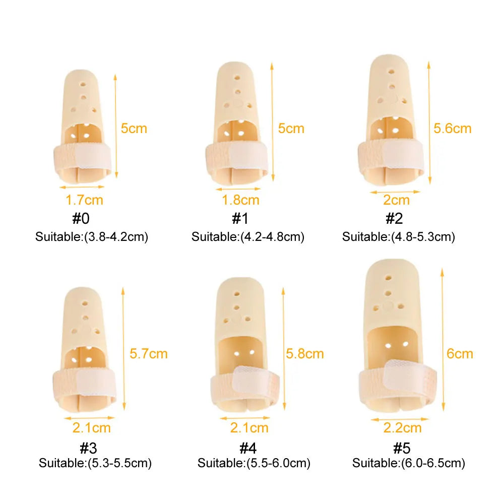 Tcare 1Piece Finger Splint Brace Adjustable Finger Support Protector for Fingers Arthritis Joint Finger Injury Brace Pain Relief