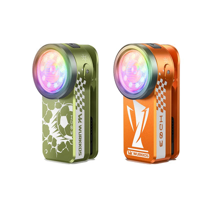 Wurkkos HD03 Mini Magnetic Clip-On Light 680 Lumens USB-Rechargeable Pocket RGB Flashlight – Anniversary Edition