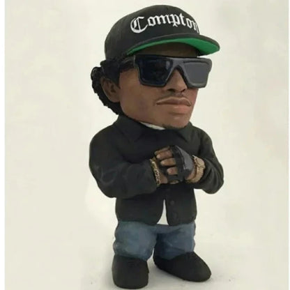 Fashion Tupac Rapper Figure Hip Hop Star Guy Pac Snoop Dogg Figurine Cool Stuff Figures Collection Model Creative Statue
