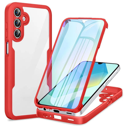 Clear 360° Full Body Screen Protector Case For Samsung Galaxy A56 A36 A26 A16 A55 A35 A15 A25 5G Shockproof Phone Cover Fundas