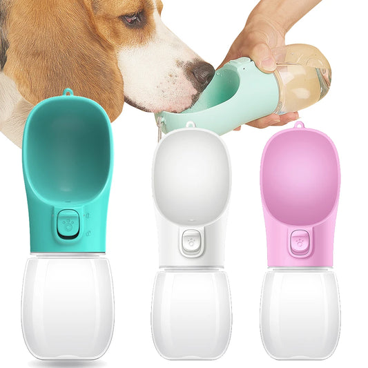 Portable Dog Water Bottle with Leakproof Drinking Bowl