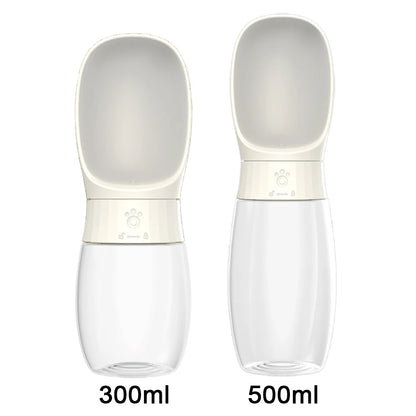 300ml 500ml Big Dog Water Bottle Portable Drinking Bowl For Small Dogs Cat Travel Hiking Puppy Pet Water Dispenser Cup Labrador