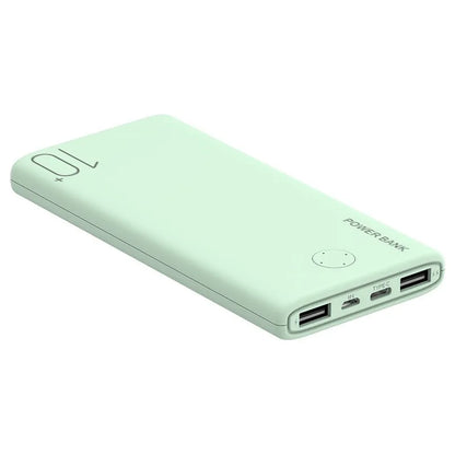 10000mAh Ultra Slim Portable Charger High Capacity Power Bank for iPhone Samsung Xiaomi Phones
