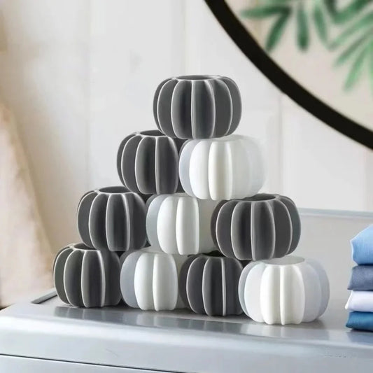 Silicone Laundry Balls Anti Tangle Reusable Anti-winding Cleaning Ball Clothes Hair Cleaning Tool Pet Floating Hair Remover Tool