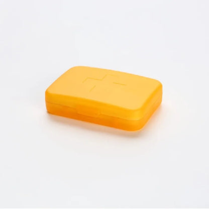 New Small Portable Travel Week Daily 6 Grids Case Box Organizer Tablet Pills Storage Container for Medicine Vitamin Fish Oils