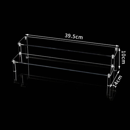 Clear Acrylic Display Stand For Anime Figures Cupcake Shelf Organizer Desserts Holder Jewels Display Risers Stand Perfume Stand