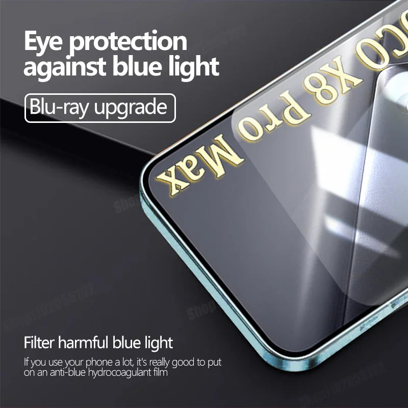 4PCS Hydrogel Film For Xiaomi POCO X8 Pro Max X7 X6 X5 X4 GT X3 M6 M7 Pro Screen Protector For POCO F8 Ultra F7 Pro F6 C75 Film