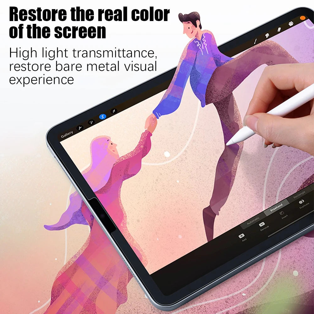2PCS Paper Film Like For iPad 11th A16 10 9 9th 10th Generation Pro 13 M4 M5 12.9 Screen Protector Ipad Air 11 5 4 M3 M2 Mini 7