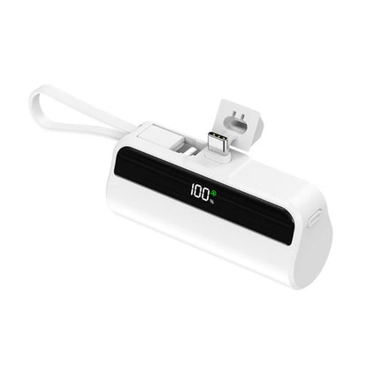 Portables Charge Casing TypeC Power Bank Housing Charging Quick 22.5W Charging, Easy to Read Battery Display