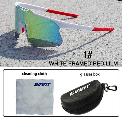 giant cycling sunglasses men and women MTB Road Bicycle cycling sunglasses Outdoor Lenses With case glasses Cycling goggle