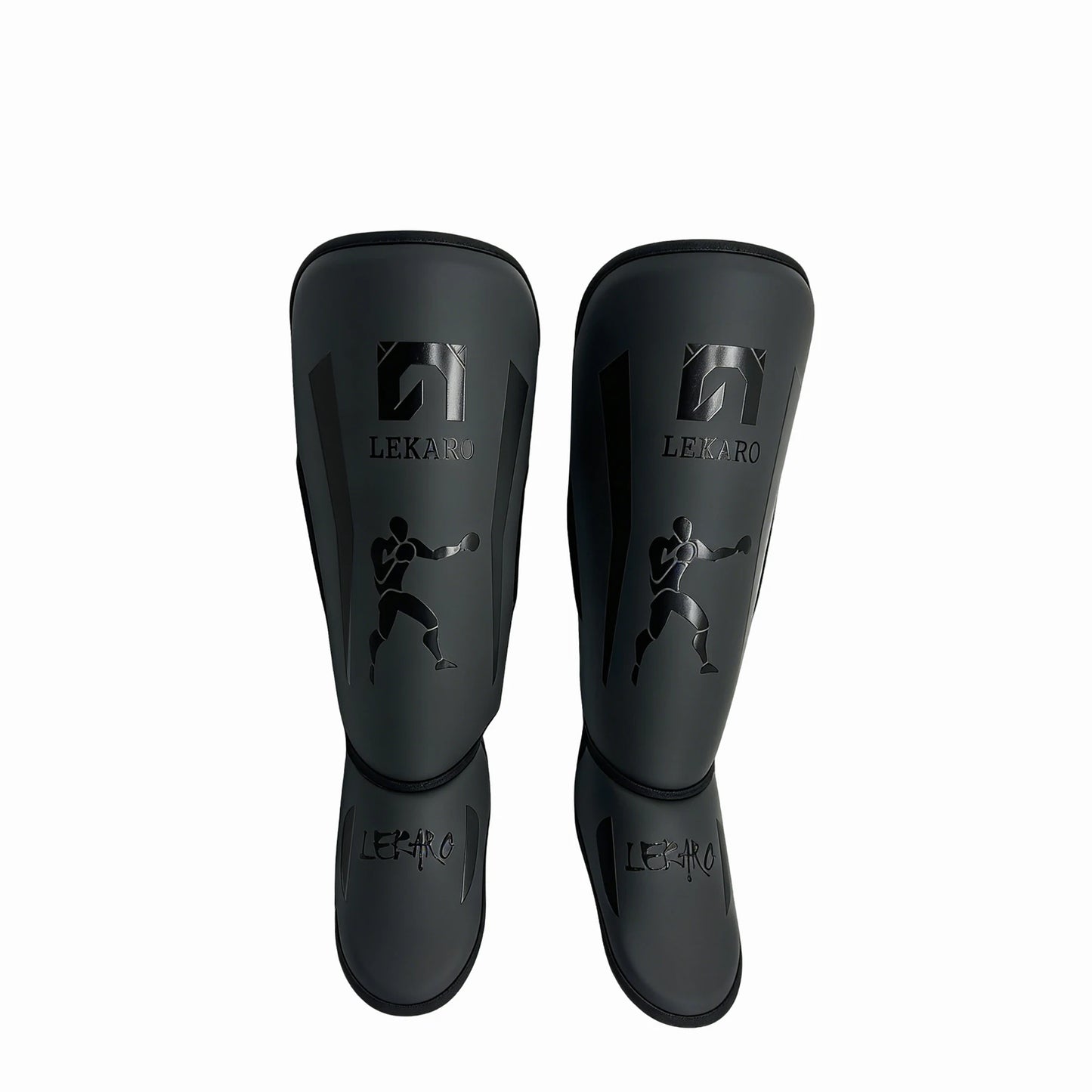 Lekaro Adult Professional Fighting Leg Guards Boxing Shin Guards Fighting Protective Gear Instep Protection Fighting Equipment