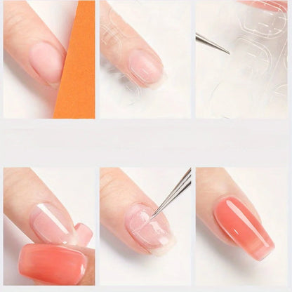 15Set Press On Nail Tool Prep Kit, 75pcs Disposable Manicure Kit with Nail File, Buffer, Adhesive Nail Tabs, Wood Stick, Hologra foil nail art nail art stickers nail wraps nail art stickers nail sticker