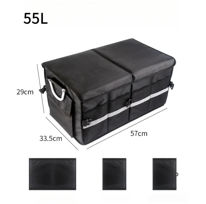 Big Capacity Car Storage Box Car Trunk Organizer Eco-Friendly Super Durable Collapsible Cargo Storage Tool Auto Trucks Trunk Box