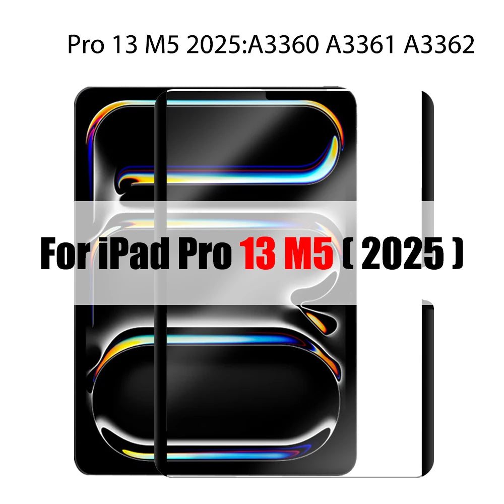 Paper Magnetic Like Screen Protector For Ipad 9 8 7 6 5 9th Generation 10 Ipad Pro 11 12.9 10.5 9.7 Air 5 4 13 2024 Mini 6 Film