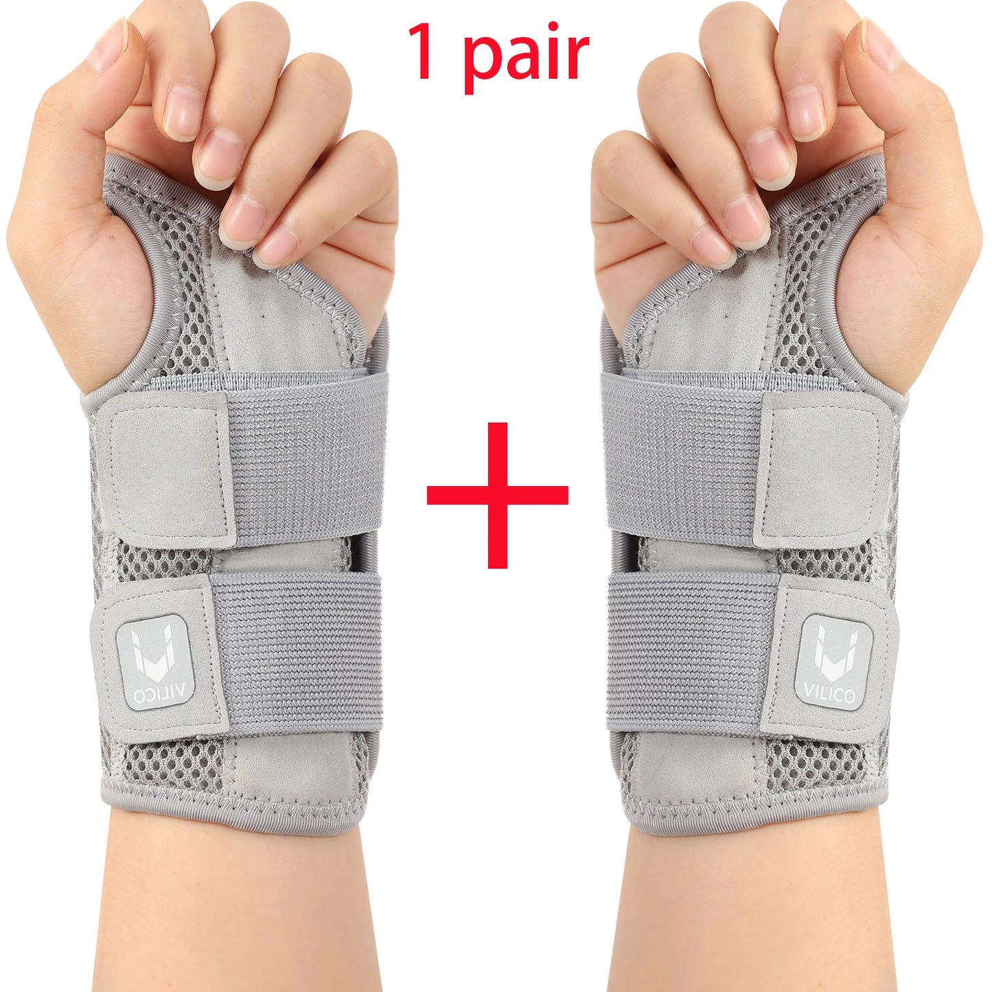 Finger Joint Pain Tendon Sheath Adjustable Dual Strap Wrist Guard with Thin Design Thumb Strain Protection Strap Wrist Guard