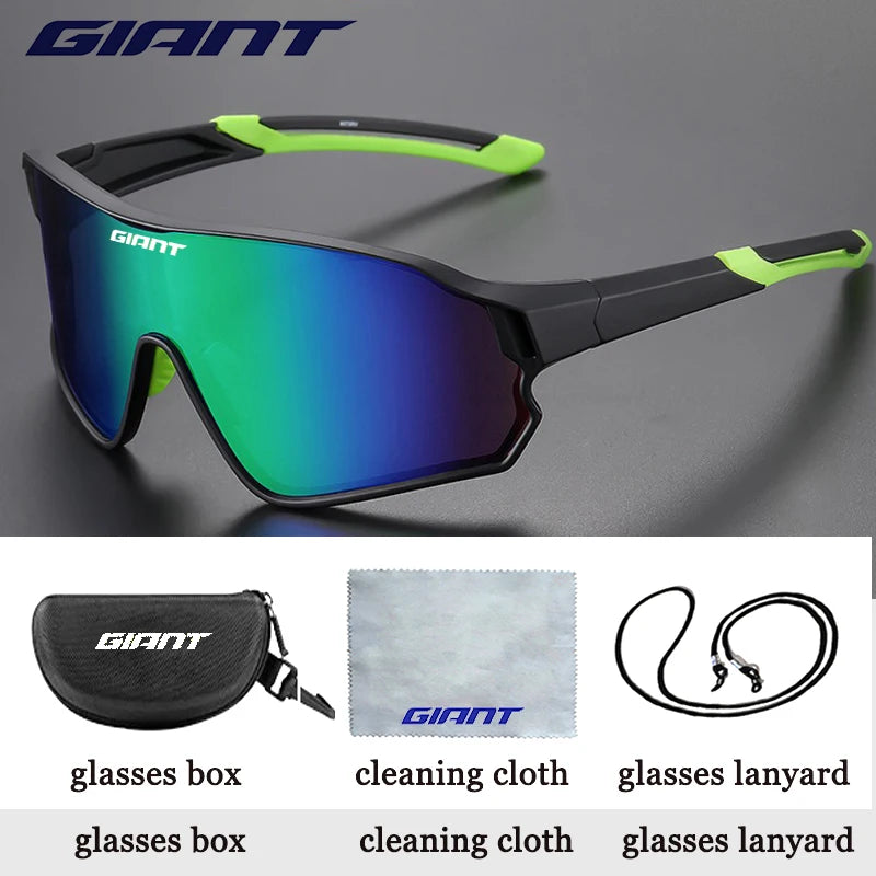 GIANT Cycling Glasses UV400 Anti Fog REVO Lenses HD Clarity MTB/Road Bike sunglasses  men and women