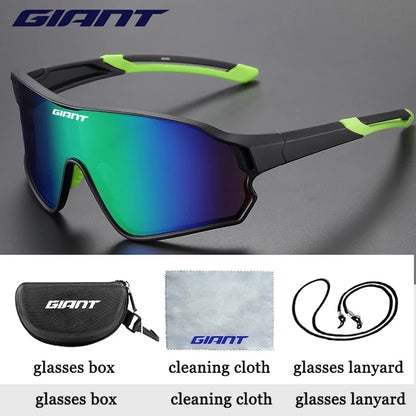 GIANT Cycling Glasses UV400 Anti Fog REVO Lenses HD Clarity MTB/Road Bike sunglasses  men and women