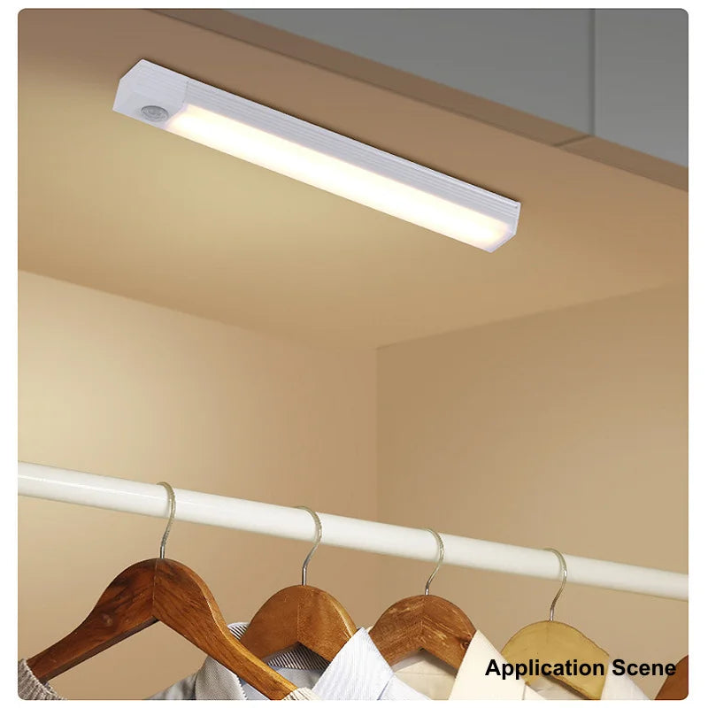 USB Rechargeable Motion Sensor LED Cabinet Light Bar
