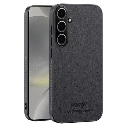 For Samsung Galaxy S25 FE Luxury Business Leather Soft Frame Magnetic Cover For Samsung Galaxy S25 FE S25FE 5G Phone Cases Capa