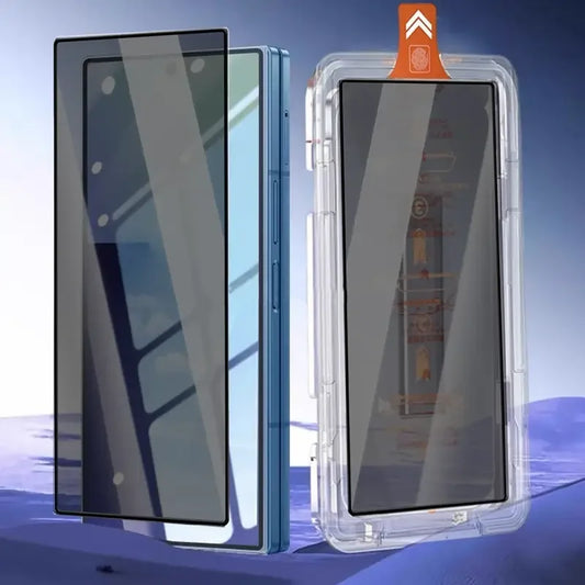 2PCS Easy Install Screen Protector For Samsung Galaxy Z Fold 7 8 Z Fold7 zfold7 Privacy Anti-Spy Clear Front Tempered Glass Film