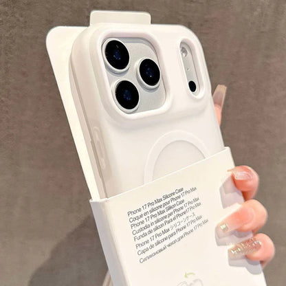 Luxury Candy Color 2 IN 1 Magnetic Case For iPhone 17 Air 16 15 14 13 12 11 Pro Max Plus For Magsafe Wireless Charge Matte Cover