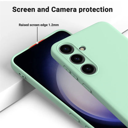 Hot sale For Samsung Galaxy A16 A15 A17 A21S A22 A23 A24 A25 A26 A31 A32 Full Protection Cover tpu Liquid Silicone Case