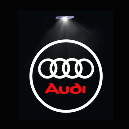 Led Car Door logo Welcome Light For Audi A4 B5 B6 B7 B8 B9 A1 A3 8V 8P 8L A6 C5 C6 C7 A5 A7 A8 Q3 Q5 Q7 TT S3 S6 Sline Quattro
