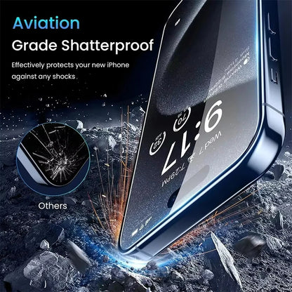 4pcs Anti Spy for iPhone 17 16 15 14 Pro Max 16 15 14 Plus 13 12 11 16e 17Air XR XS Full Cover Screen Protector
