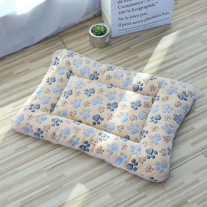 Double-Sided Plush Pet Sleeping Mat for Cats and Dogs