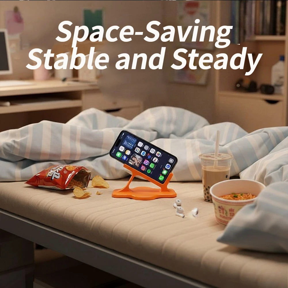 Bed Lazy Phone Stand for Side Lying, Stable Ergonomic Phone Holder for Hands-Free Viewing, Perfect for Bedtime Entertainment