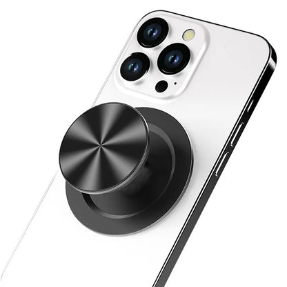 1/2PCS CD Pattern Magnetic Phone Griptok Holder, Compatible for Magsafe Phone Grip, For Kindle Expandible Phone Stand Holder