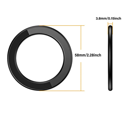 MagSafe Magnetic Phone Holder Ring Stand for iPhone 14/13/12 - Universal Wall & Car Mount for iPad Tablet
