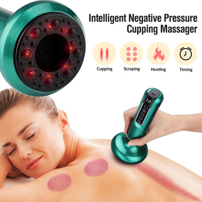 Smart Electric Vacuum Cupping & Massage Device